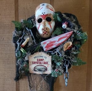 Jason Voorhees wreath